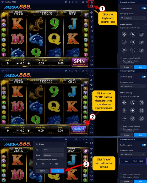 Example WhatsApp chat showing a safe Mega888 registration process
